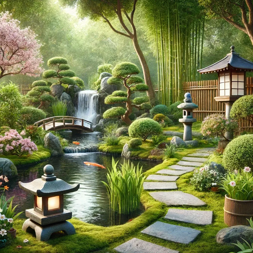 Gestaltung deines eigenen japanischen Gartens